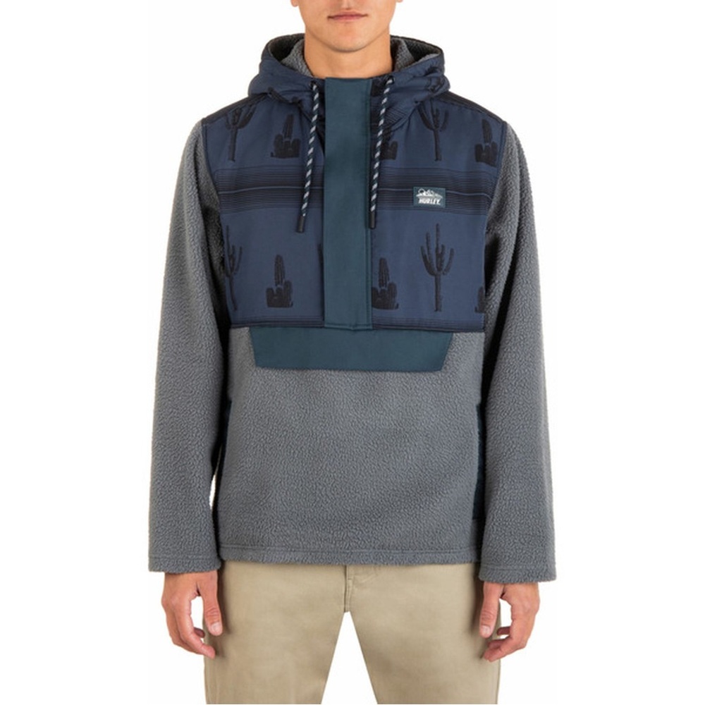 Hurley Evergreen Burrito Anorak Pullover